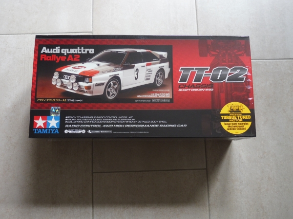 Tamiya Audi Quattro Rally A2 (TT-02) #58667